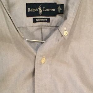 Polo Button Down Long-Sleeved Shirts